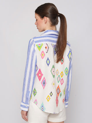 The Mafalda Linen Stipe Shirt