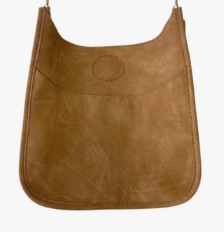 Classic Vegan Leather Messenger Purse