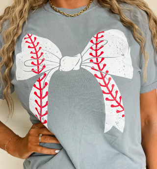 Baseball Bow Tee