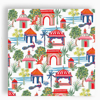 Chinoiserie 24ct Cocktail Napkin