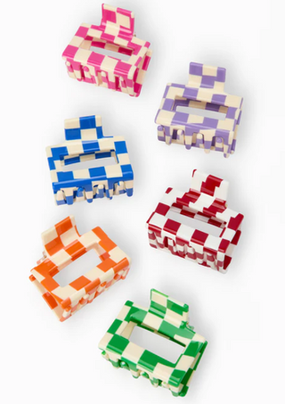 Checker Claw Clip