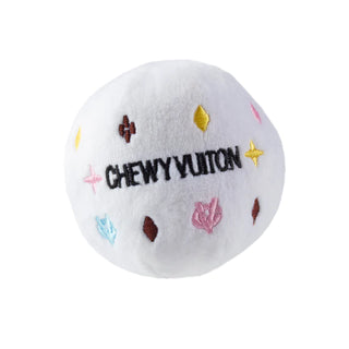 White Chew Vuiton Ball