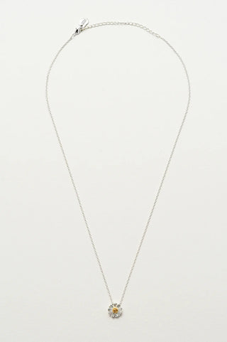 Gold and Silver Plated Wildflower Necklace