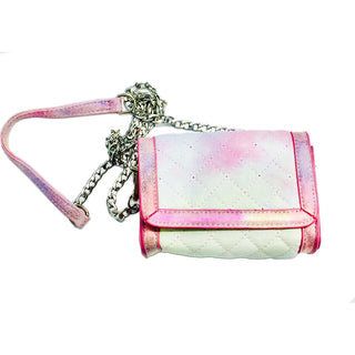 Tie Dye Quilted Crossbody Bag