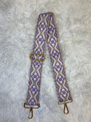 Woven Medallion Purse Strap