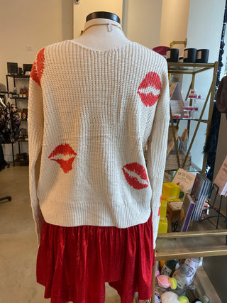 Lips Twist sweater