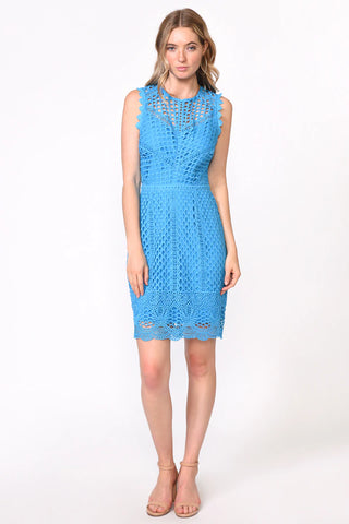 Cyan Capri Sheath Dress
