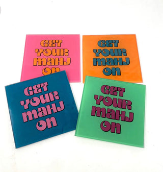 Mahjong Coaster Set