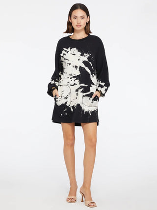 The Sweatshirt Dress Markings Tye Dye