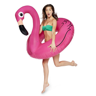 Giant Pink Flamingo Pool Float