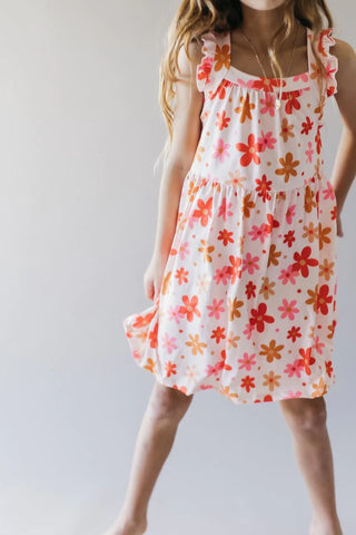 That's So Retro  Ruffle Strappy Dress
