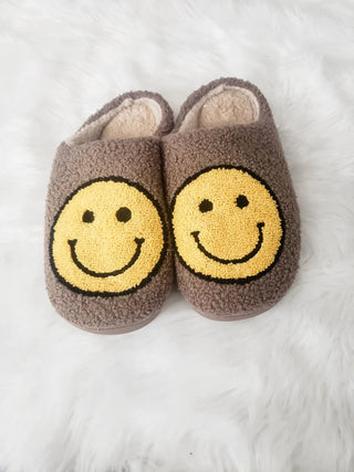 Smiley Face Slippers